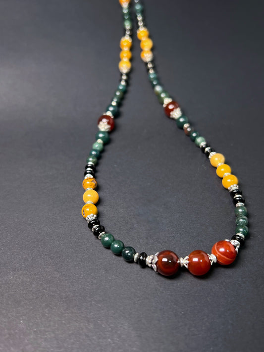 Carnelian | Moss Agate | Mookaite