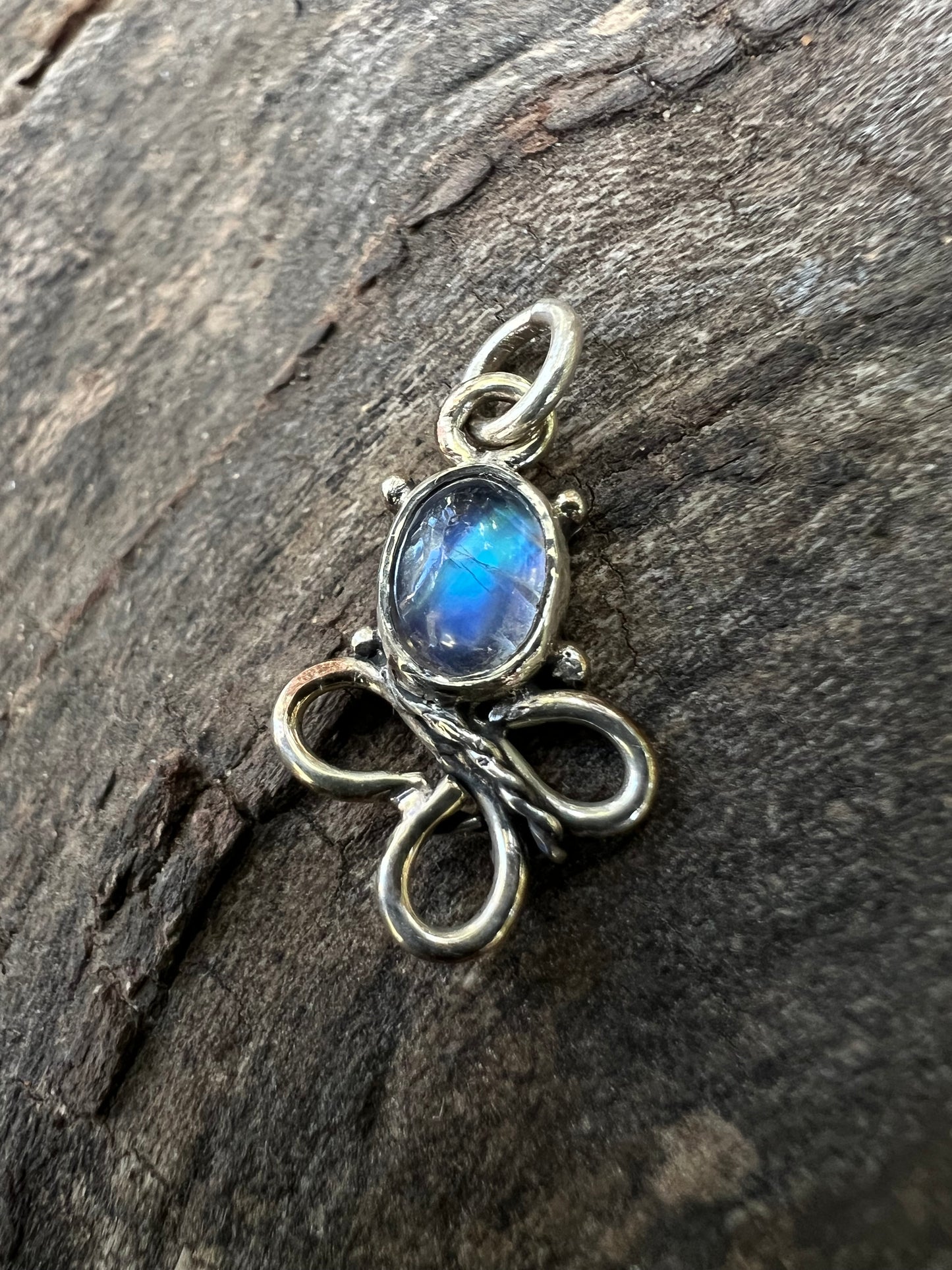 Infinity Moonstone Pendant