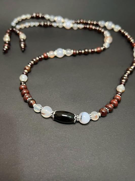 Black Agate | Jasper | Garnet