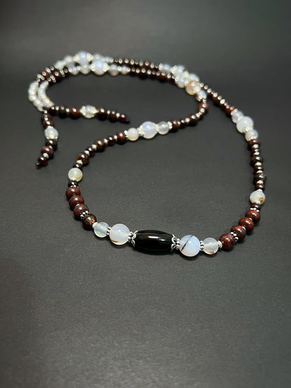 Black Agate | Jasper | Garnet